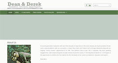 Desktop Screenshot of deanandderek.com